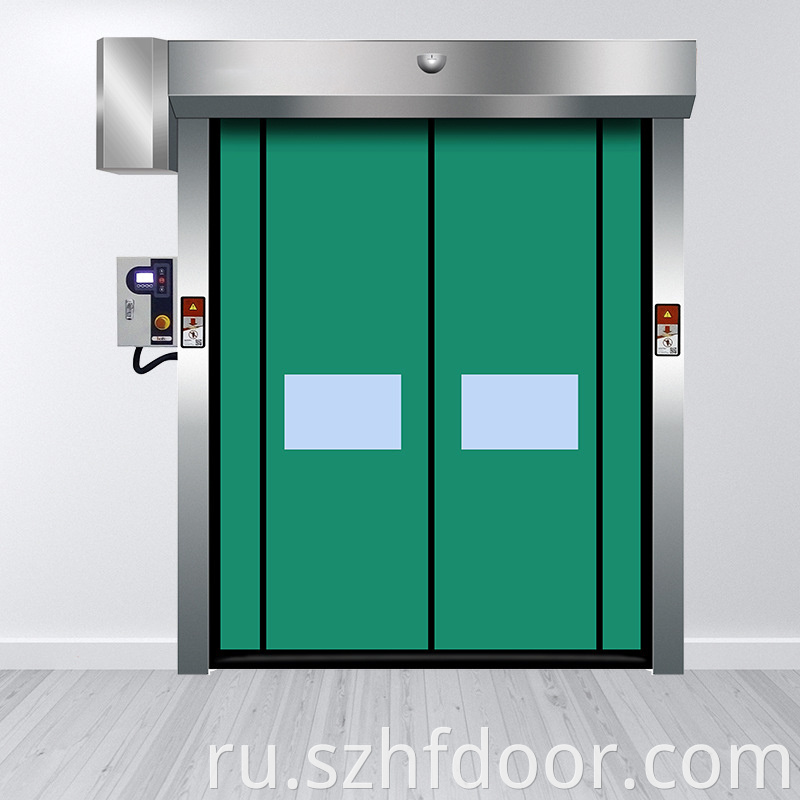 Workshop pvc express door